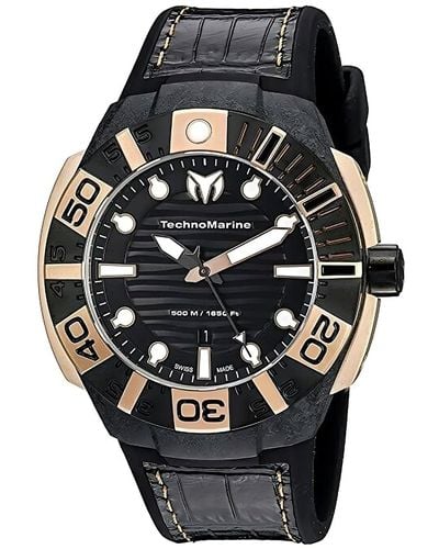 TechnoMarine Reef Dial Watch - Black