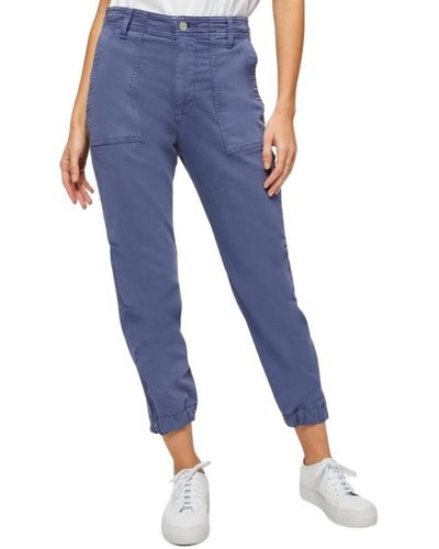7 For All Mankind Side Zipper jogger - Blue
