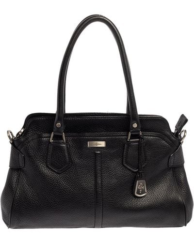 Cole Haan Leather Tote - Black