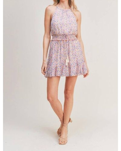 Lush Isabelle Mini Dress - Pink