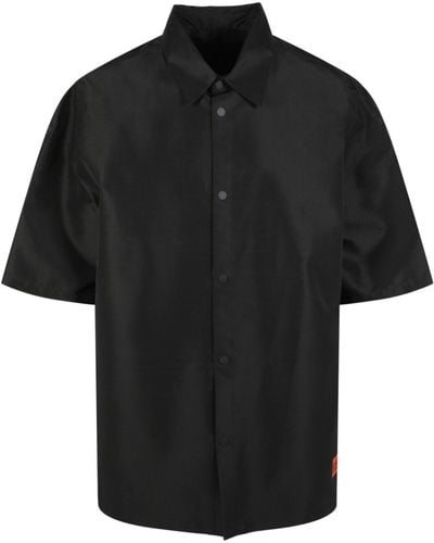 Heron Preston F Errythang Bowling Shirt - Black