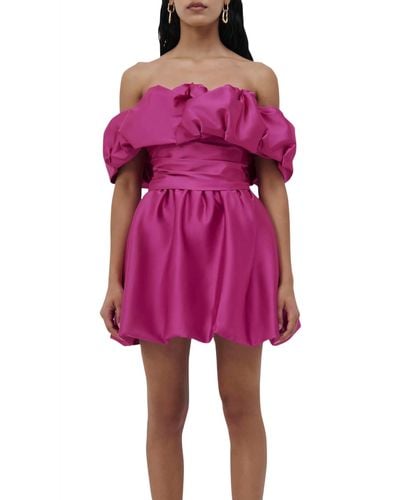 Jonathan Simkhai Astoria Duchess Dress - Pink