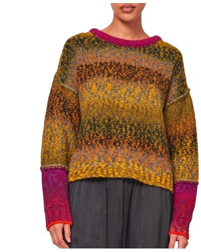 Raquel Allegra Iris Pullover Sweater - Multicolor