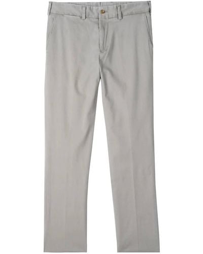 Bills Khakis Men's Straight Fit Comfort Stretch Twill Pants - Gray