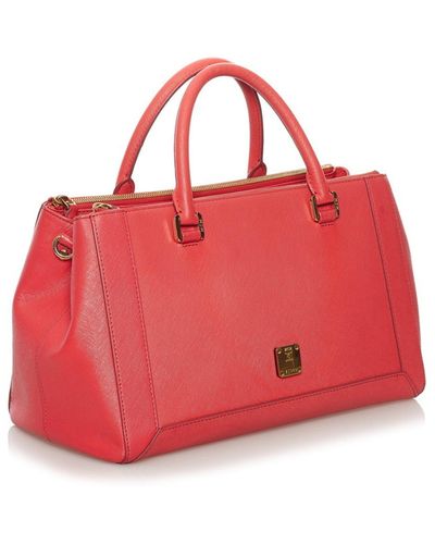 Mcm shop saffiano bag