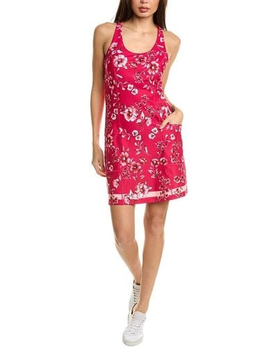 Johnny Was Misty Fall Everyday Tennis Mini Dress - Red