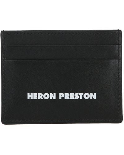 Heron Preston Logo Tape Card Holder - Black