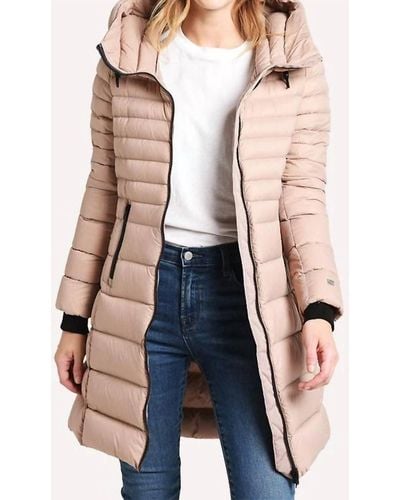 SOIA & KYO Geana Puffer Jacket - Natural