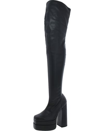 ALDO Block Heel Dressy Knee-high Boots - Black