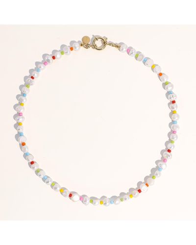 Joey Baby Sakura Rainbow Necklace - Natural
