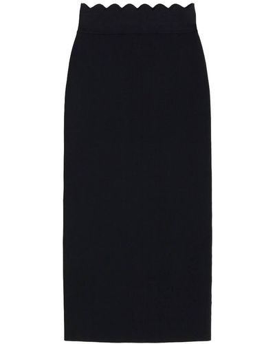A.L.C. Quincy Midi Skirt - Black