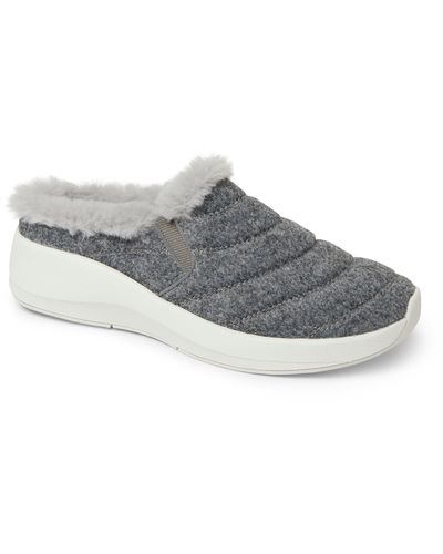 Dearfoams Amaya Sleeper Wedge Indoor/outdoor Sneakers - Gray