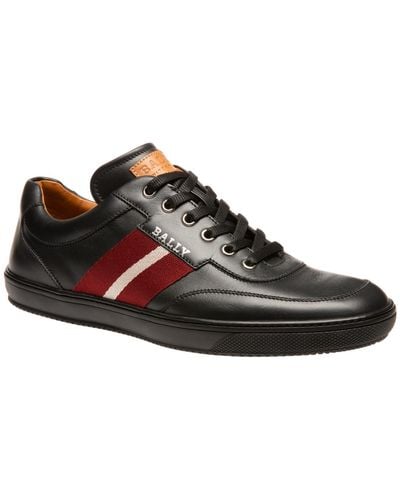 Bally Oriano 6240312 Leather Sneaker - Black
