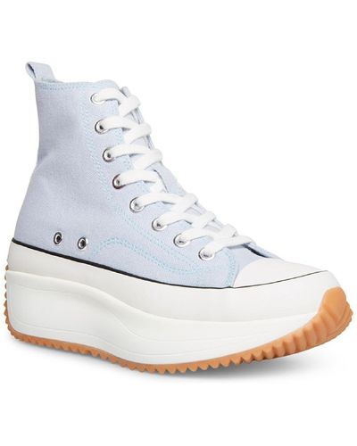 Madden Girl Mollie Lug High-top Sneaker in White | Lyst