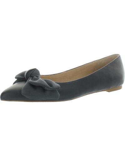 Jack Rogers Leather Ballet Flats - Gray