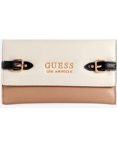 Guess Factory Loma Alta Clutch - Natural