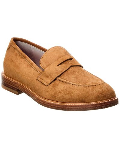 Isaia Suede Loafer - Brown