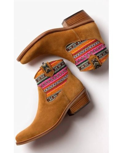 Penelope Chilvers Cassidy Mayan Boot - Brown