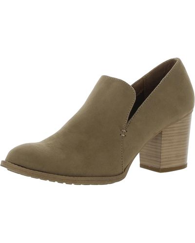 Eurosoft by Sofft Sascha Faux Suede Slip On Ankle Boots - Brown