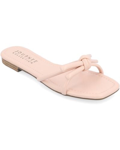Journee Collection Collection Tru Comfort Foam Soma Sandals - Pink