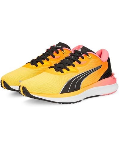 PUMA Electrify Nitro 2 Fitness Workout Running & Training Shoes - Yellow