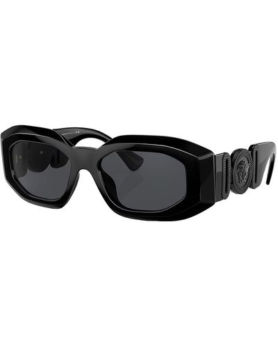 Versace Ve 4425u 536087 54mm Irregular Sunglasses - Black