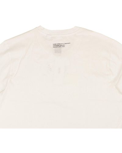 OAMC White Maciunas T-shirt - Natural