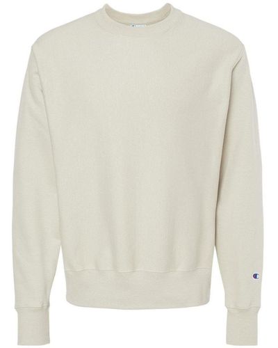 Champion Reverse Weave Crewneck Sweatshirt - White