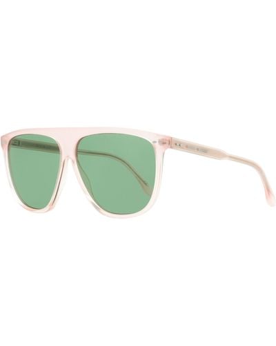 Isabel Marant Pilot Sunglasses Im0009s Pink 61mm - Green
