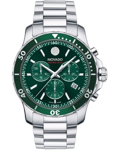 Movado Series 800 Dial Watch - Green