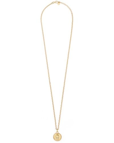 Philipp Plein 3d $kull Crystal Cable Chain Necklace - White