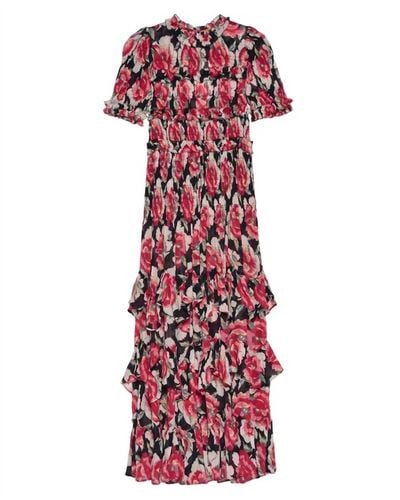 The Great Floral Ballroom Dress - Red