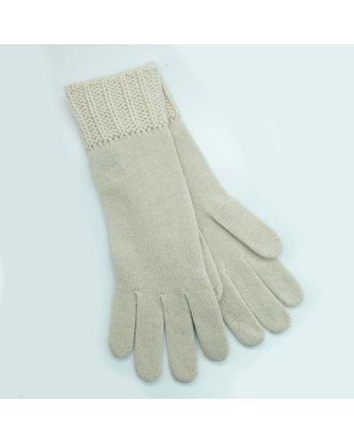 Portolano Gloves With Stitched Cuff - Green