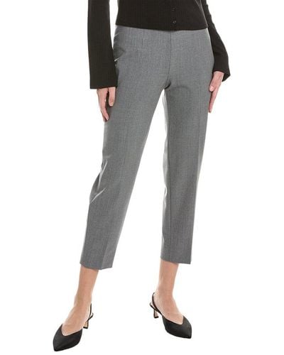 Piazza Sempione Audrey Wool-blend Pant - Gray