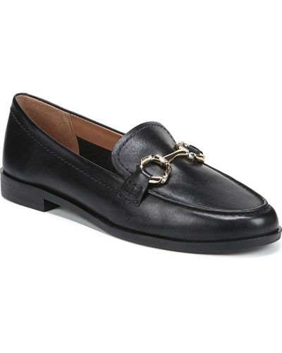 Naturalizer Stevie Padded Insole Slip On Loafers - Black