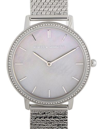 Rebecca Minkoff Major Silver-tone Watch 2200367 - Metallic