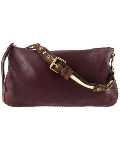 Louis Vuitton Onatah Leather Clutch Bag (pre-owned) - Purple