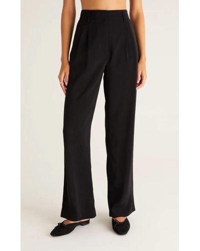 Z Supply Lucy Twill Pants - Black