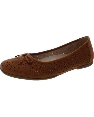 SOUL Naturalizer Magical Bow Slip On Ballet Flats - Brown