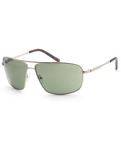 Guess 66mm Black Sunglasses Gf0232-11n - Green