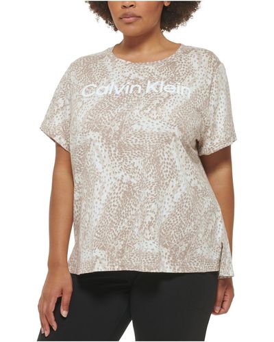 Calvin Klein Logo Crewneck T-shirt - White