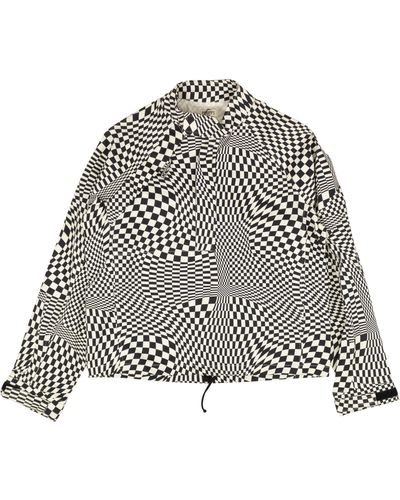 Phipps Disco Long Sleeve Tactical Shirt - Black/white - Gray