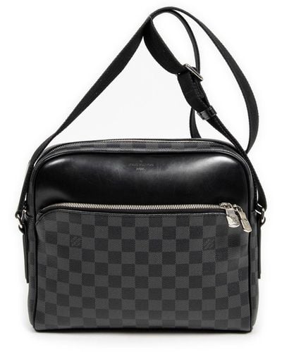 louis crossbody purse leather