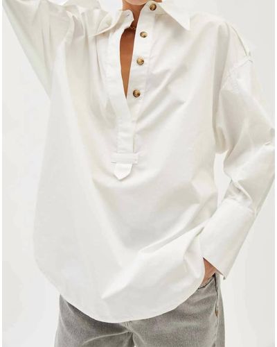 Maria Cher Herenui Shirt - White