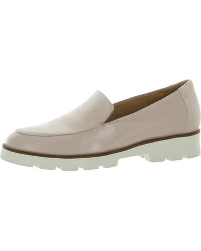 Vionic Kensley Patent Leather Slip On Loafers - Natural