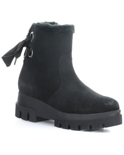 Bos. & Co. Cachet Suede Boot - Black