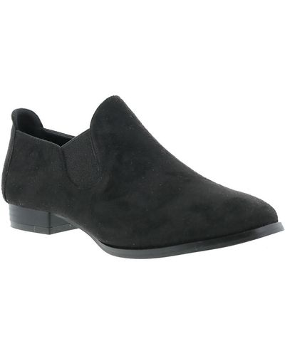 Bellini Brynn Faux Suede Loafer Slip-on Sneakers - Black