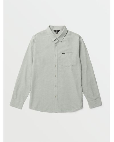 Volcom Orion Long Sleeve Shirt - Gray