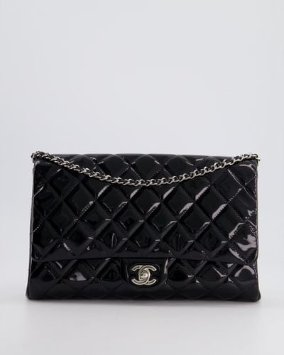 Chanel Clutch On Chain Flap Bag - Black