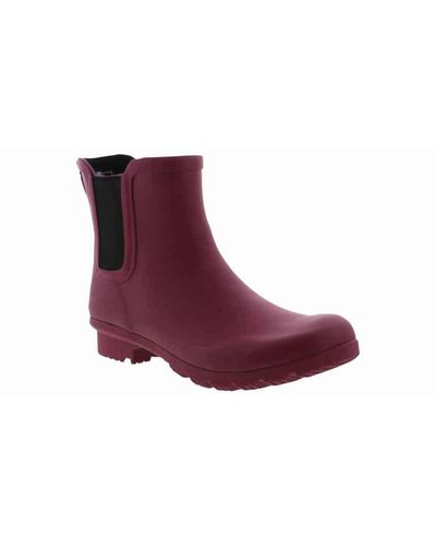 Roma 's Chelsea Weather Boot - Red
